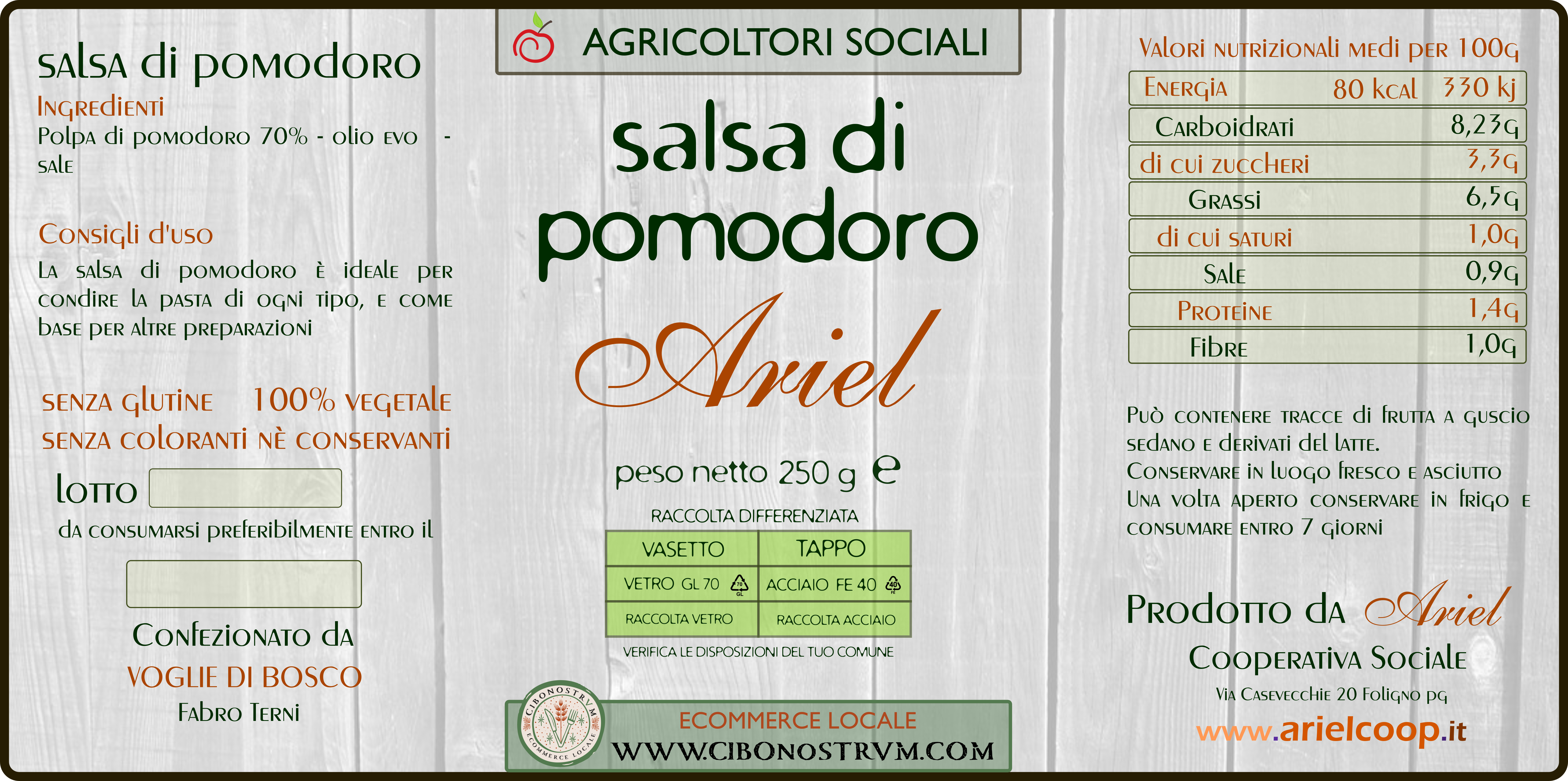 salsa di pomodoro ariel