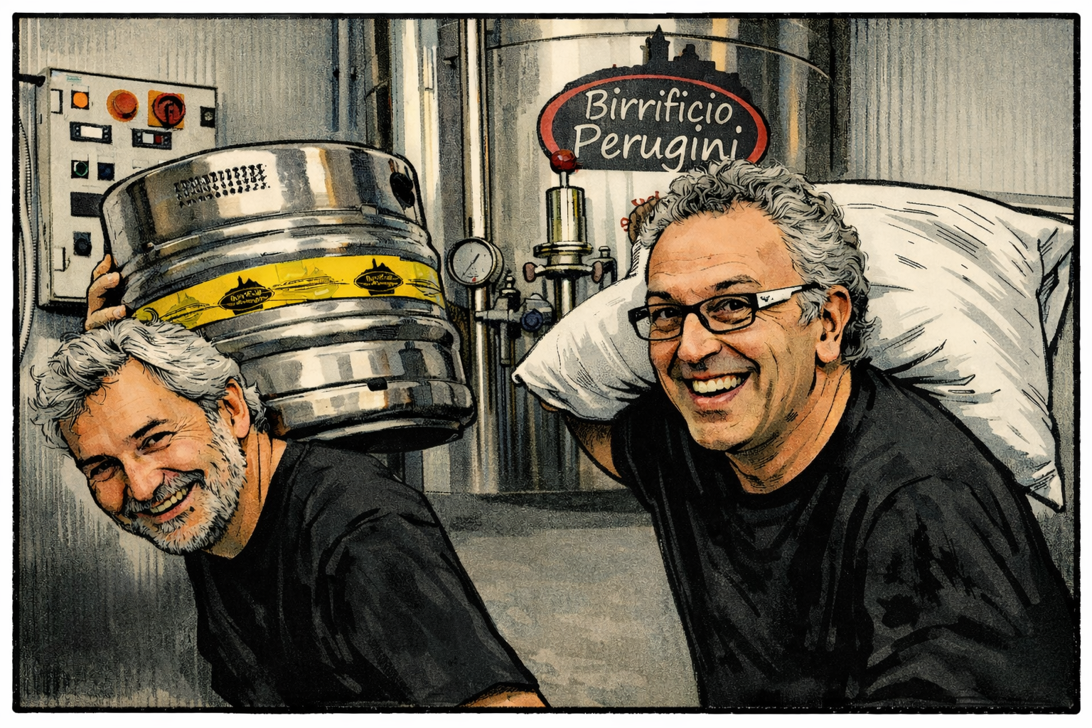 andrea perugini birrificio agricolo foligno lavoro artigianale