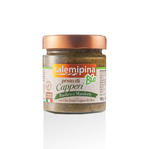 Pesto di Capperi Biologico I Frutti del Sole – Condimento Mediterraneo